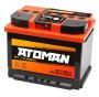 Автомобильный аккумулятор ATOMAN 6CT-66 LA AT6CT66.1LA 66А/ч-12V ст EN630 европейские прямая 240x175x190