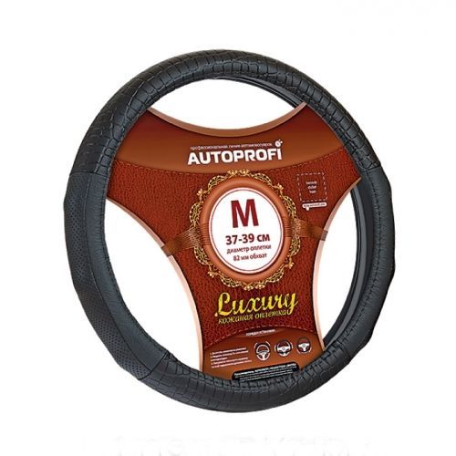 Autoprofi AP-1040 BK (M) M 37—39 см кожа черный