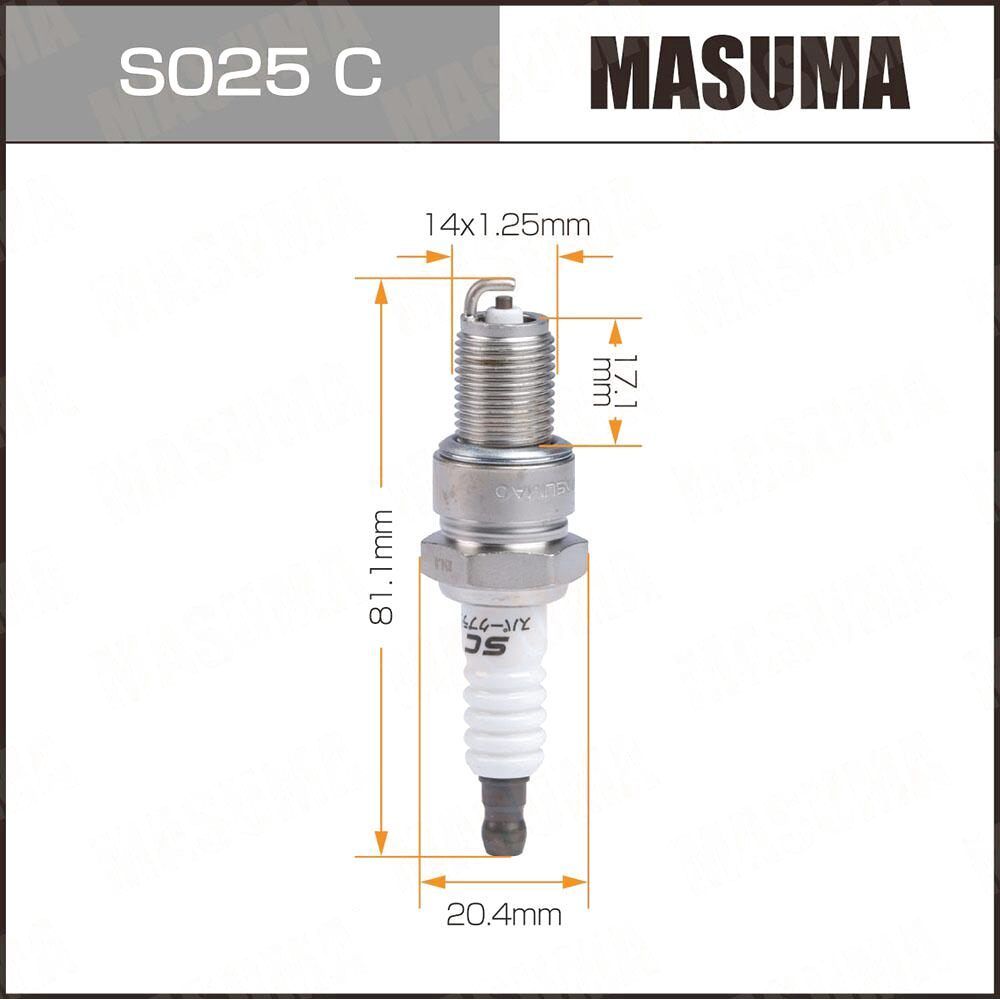 Masuma S025C BPR5ES-11 1 шт.